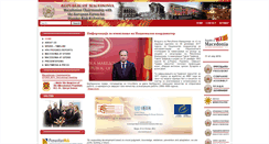 Desktop Screenshot of macefdrr.gov.mk